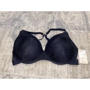 NEW LIVELY Black WIRELESS RN 149969 Lightly Padded Sz 38DD Multi Way